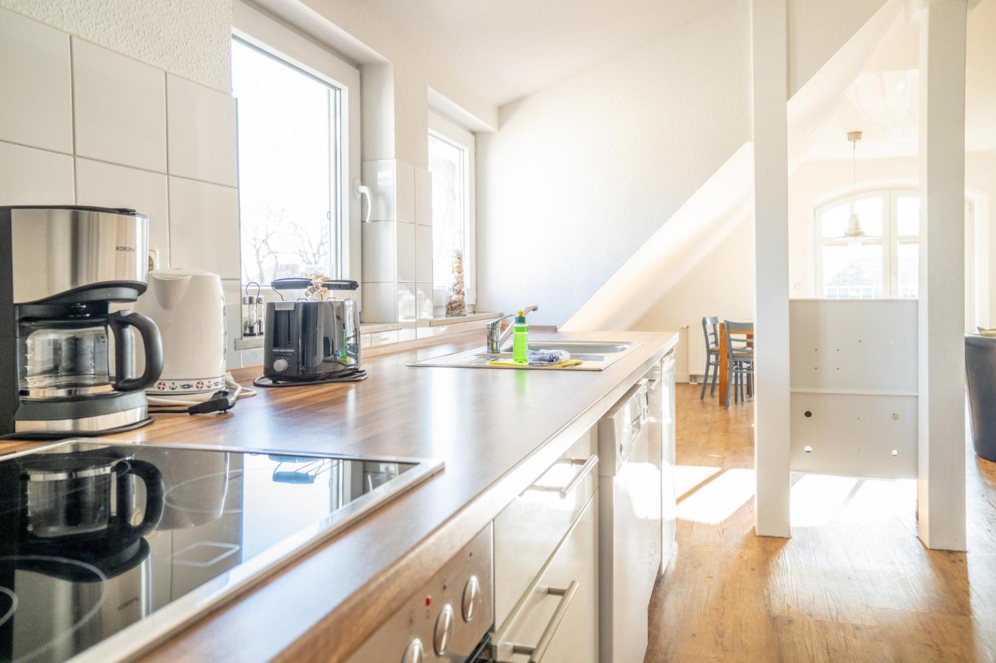 ボルンHaus Alte Baeckerei - Boddenblickアパートメント エクステリア 写真